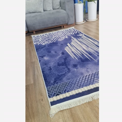 فرشینه | فرش چاپی برند حسن نیا مدرن هازان ترک کد M236 (پس کرایه) فرشینه | فرش چاپی برند حسن نیا مدرن هازان ترک کد M236 (پس کرایه) - Image 2