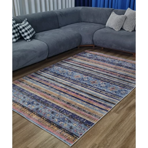 فرشینه | فرش چاپی برند حسن نیا مدرن طرح گبه مدرن هازان ترک U450 (پس کرایه) فرشینه | فرش چاپی برند حسن نیا مدرن طرح گبه مدرن هازان ترک U450 (پس کرایه) - Image 7