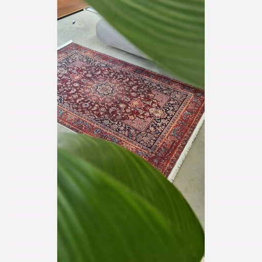 فرشینه | فرش چاپی برند حسن نیا هازان ترک طرح سنتی لاکی A157 (پس کرایه) فرشینه | فرش چاپی برند حسن نیا هازان ترک طرح سنتی لاکی A157 (پس کرایه) - Image 7