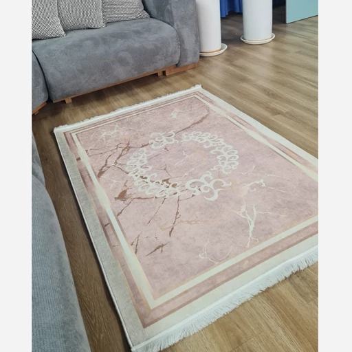 فرشینه | فرش چاپی برند حسن نیا مخمل هازان تُرک مدرن کد h344 (پس کرایه) فرشینه | فرش چاپی برند حسن نیا مخمل هازان تُرک مدرن کد h344 (پس کرایه) - Image 3