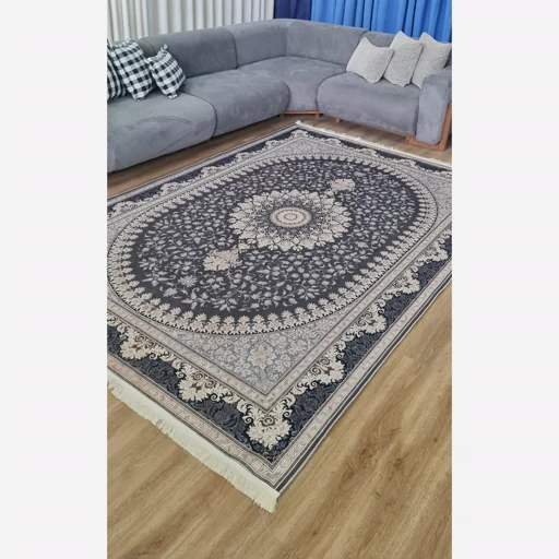 فرشینه | فرش چاپی برند حسن نیا مخمل طرح افشان U25 (پس کرایه) فرشینه | فرش چاپی برند حسن نیا مخمل طرح افشان U25 (پس کرایه) - Image 4