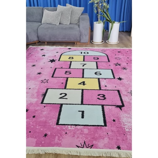 فرشینه | فرش چاپی برند حسن نیا کودک دخترانه طرح لی لی مخمل ضد پرز کد C116 (پس کرایه) فرشینه | فرش چاپی برند حسن نیا کودک دخترانه طرح لی لی مخمل ضد پرز کد C116 (پس کرایه) - Image 2