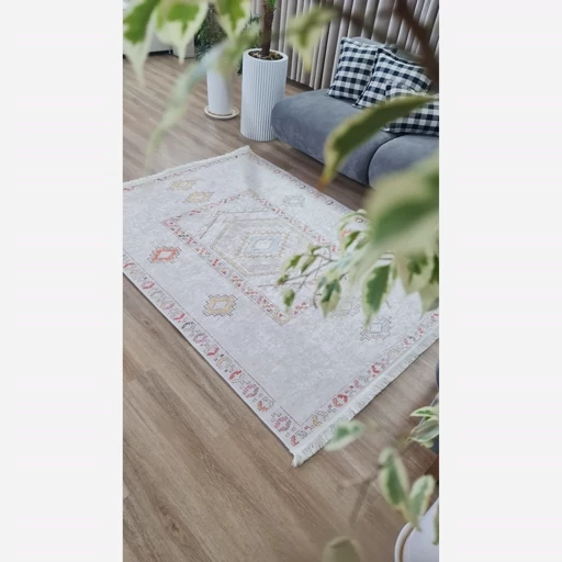 فرشینه | فرش چاپی برند حسن نیا چاپی هازان ترک طرح سنتی کد M126 (پس کرایه) فرشینه | فرش چاپی برند حسن نیا چاپی هازان ترک طرح سنتی کد M126 (پس کرایه) - Image 5