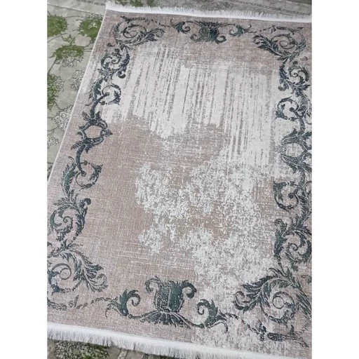 فرشینه | فرش چاپی برند حسن نیا چاپی هازان ترک طرح وینتیج M272 (پس کرایه) فرشینه | فرش چاپی برند حسن نیا چاپی هازان ترک طرح وینتیج M272 (پس کرایه) - Image 2