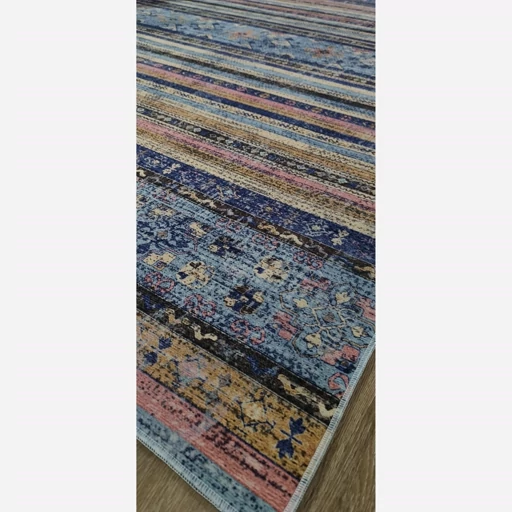 فرشینه | فرش چاپی برند حسن نیا مدرن طرح گبه مدرن هازان ترک U450 (پس کرایه) فرشینه | فرش چاپی برند حسن نیا مدرن طرح گبه مدرن هازان ترک U450 (پس کرایه) - Image 4