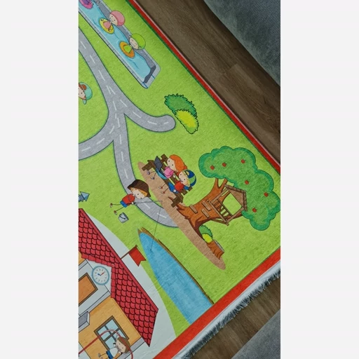 فرشینه | فرش چاپی برند حسن نیا مخمل کودک طرح آموزشی 150 در 225 کد C204 (پس کرایه) فرشینه | فرش چاپی برند حسن نیا مخمل کودک طرح آموزشی 150 در 225 کد C204 (پس کرایه) - Image 5