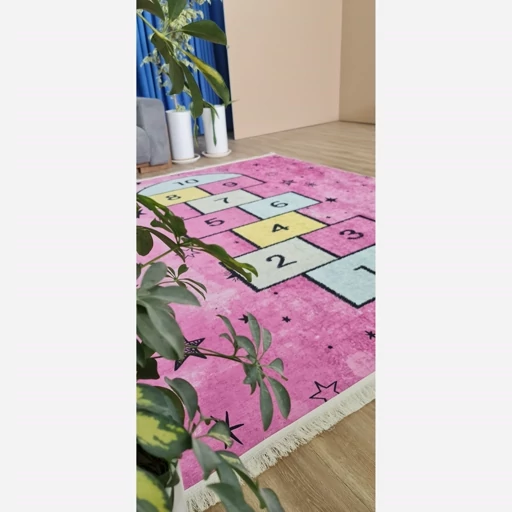 فرشینه | فرش چاپی برند حسن نیا کودک دخترانه طرح لی لی مخمل ضد پرز کد C116 (پس کرایه) فرشینه | فرش چاپی برند حسن نیا کودک دخترانه طرح لی لی مخمل ضد پرز کد C116 (پس کرایه) - Image 4