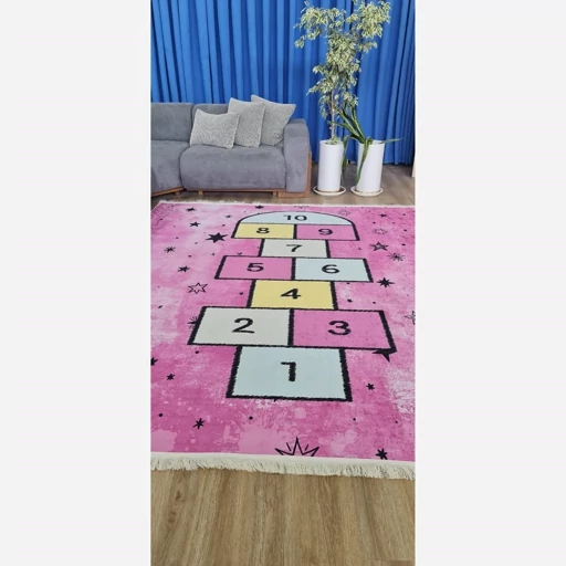 فرشینه | فرش چاپی برند حسن نیا کودک دخترانه طرح لی لی مخمل ضد پرز کد C116 (پس کرایه) فرشینه | فرش چاپی برند حسن نیا کودک دخترانه طرح لی لی مخمل ضد پرز کد C116 (پس کرایه) - Image 3