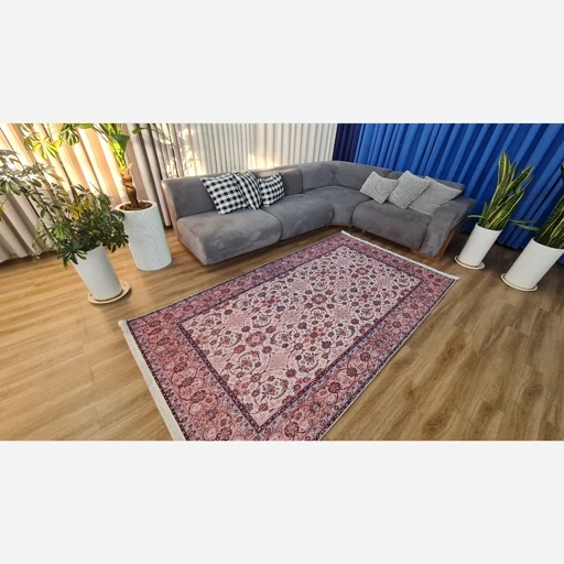 فرشینه | فرش چاپی برند حسن نیا چاپی هازان ترک کد A091 (پس کرایه) فرشینه | فرش چاپی برند حسن نیا چاپی هازان ترک کد A091 (پس کرایه) - Image 8