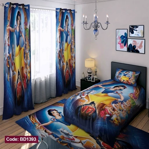 ست کامل ژورنالی رو تختی چاپی دخترانه سفیدبرفی کد bd1393 (پس کرایه) ست کامل ژورنالی رو تختی چاپی دخترانه سفیدبرفی کد bd1393 (پس کرایه)