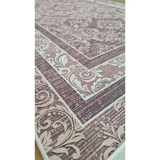 فرشینه | فرش چاپی برند حسن نیا چاپی مخمل طرح مدرن نسکافه ایh460 (پس کرایه) فرشینه | فرش چاپی برند حسن نیا چاپی مخمل طرح مدرن نسکافه ایh460 (پس کرایه) - Image 4