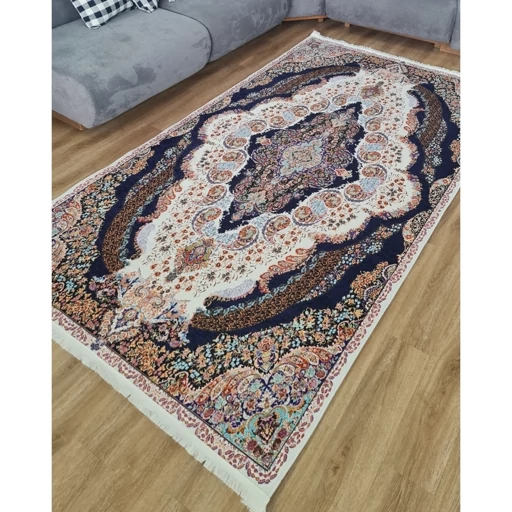 فرشینه | فرش چاپی برند حسن نیا چاپی هازان ترک طرح سنتی 116 (پس کرایه) فرشینه | فرش چاپی برند حسن نیا چاپی هازان ترک طرح سنتی 116 (پس کرایه)