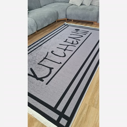 فرشینه | فرش چاپی برند حسن نیا چاپی آشپزخانه مدرن هازان ترک رنگ ثابت کد K137 (پس کرایه) فرشینه | فرش چاپی برند حسن نیا چاپی آشپزخانه مدرن هازان ترک رنگ ثابت کد K137 (پس کرایه) - Image 5