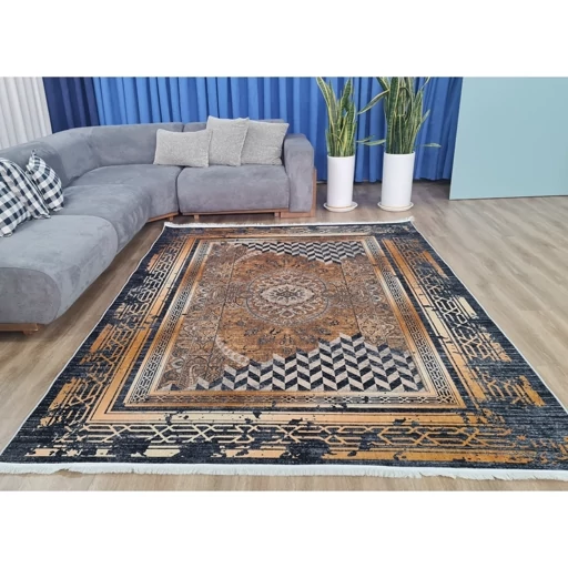 فرشینه | فرش چاپی برند حسن نیا هازان ترک طرح فانتزی کد h482 (پس کرایه) فرشینه | فرش چاپی برند حسن نیا هازان ترک طرح فانتزی کد h482 (پس کرایه) - Image 13