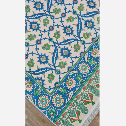 فرشینه | فرش چاپی برند حسن نیا چاپی مخمل طرح افشان 054 (پس کرایه) فرشینه | فرش چاپی برند حسن نیا چاپی مخمل طرح افشان 054 (پس کرایه) - Image 3