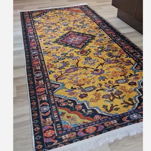 فرشینه | فرش چاپی برند حسن نیا کناره مخمل هازان تُرک ضد سُر R101 (پس کرایه) فرشینه | فرش چاپی برند حسن نیا کناره مخمل هازان تُرک ضد سُر R101 (پس کرایه)