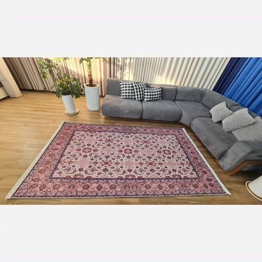 فرشینه | فرش چاپی برند حسن نیا چاپی هازان ترک کد A091 (پس کرایه) فرشینه | فرش چاپی برند حسن نیا چاپی هازان ترک کد A091 (پس کرایه) - Image 6