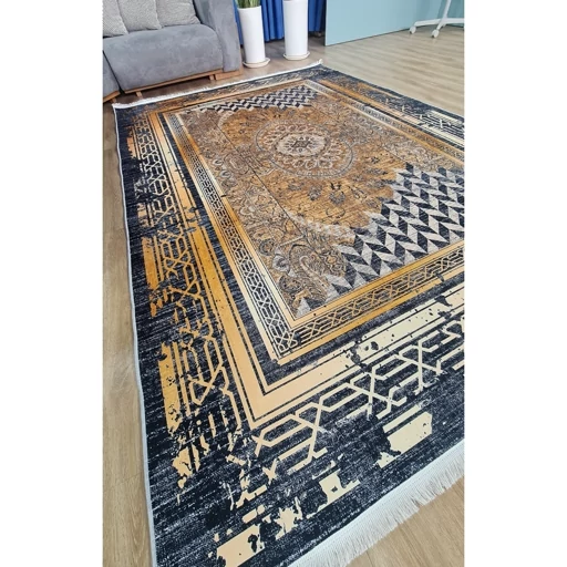 فرشینه | فرش چاپی برند حسن نیا هازان ترک طرح فانتزی کد h482 (پس کرایه) فرشینه | فرش چاپی برند حسن نیا هازان ترک طرح فانتزی کد h482 (پس کرایه) - Image 14