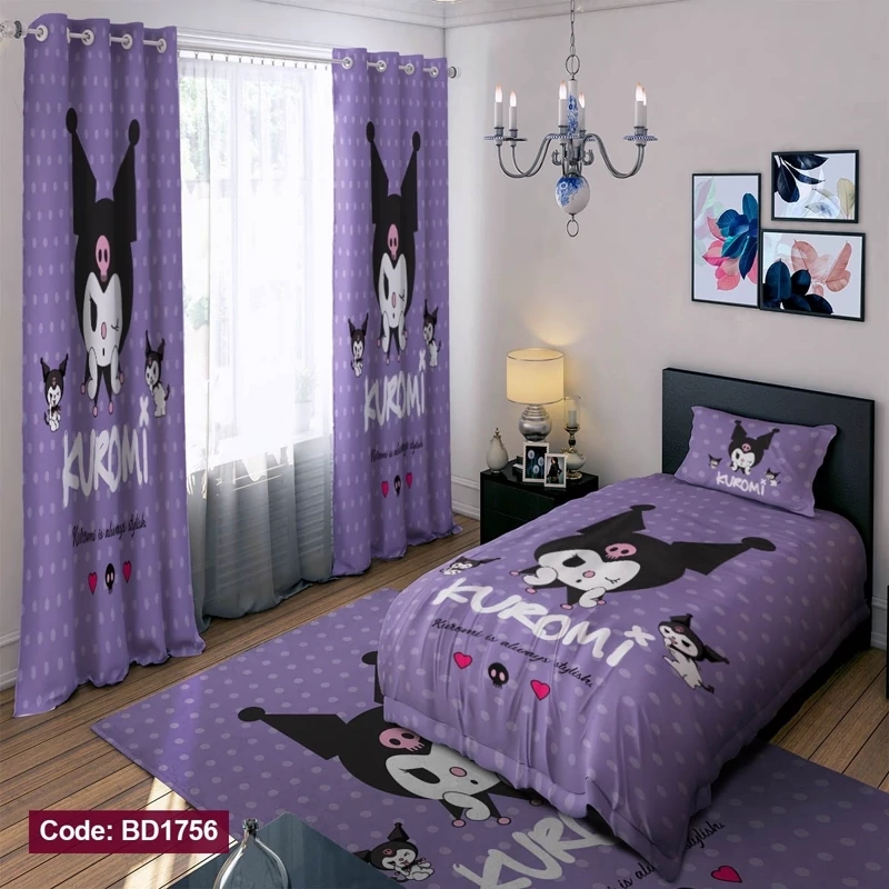 ست کامل ژورنالی رو تختی چاپی دخترانه طرح کرومی کد bd1756 (پس کرایه) ست کامل ژورنالی رو تختی چاپی دخترانه طرح کرومی کد bd1756 (پس کرایه)