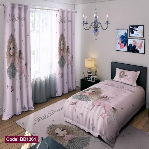 ست کامل ژورنالی رو تختی چاپی دخترانه پونی و مو فرفری کد bd1361 (پس کرایه) ست کامل ژورنالی رو تختی چاپی دخترانه پونی و مو فرفری کد bd1361 (پس کرایه)