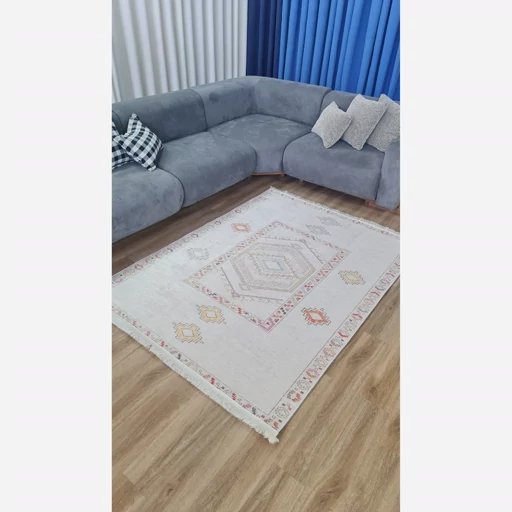 فرشینه | فرش چاپی برند حسن نیا چاپی هازان ترک طرح سنتی کد M126 (پس کرایه) فرشینه | فرش چاپی برند حسن نیا چاپی هازان ترک طرح سنتی کد M126 (پس کرایه) - Image 10