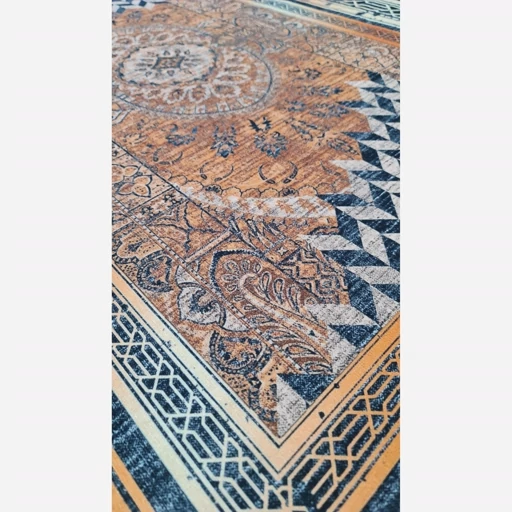فرشینه | فرش چاپی برند حسن نیا هازان ترک طرح فانتزی کد h482 (پس کرایه) فرشینه | فرش چاپی برند حسن نیا هازان ترک طرح فانتزی کد h482 (پس کرایه) - Image 11