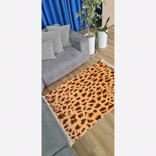 فرشینه | فرش چاپی برند حسن نیا چاپی طرح پوست هازان ترک ضد سُر Z011 (پس کرایه) فرشینه | فرش چاپی برند حسن نیا چاپی طرح پوست هازان ترک ضد سُر Z011 (پس کرایه) - Image 8