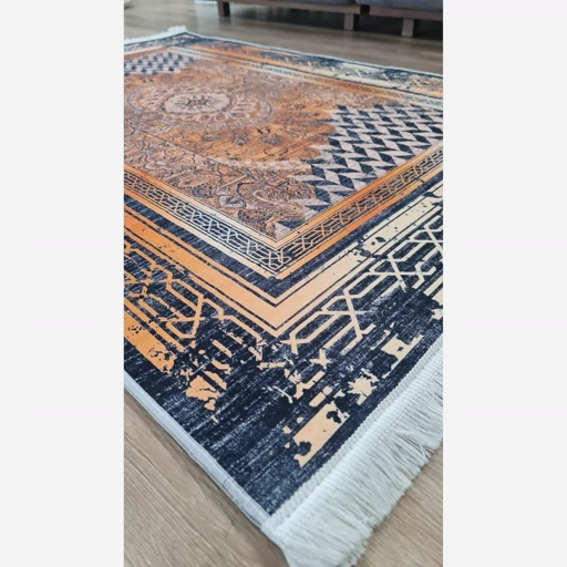 فرشینه | فرش چاپی برند حسن نیا هازان ترک طرح فانتزی کد h482 (پس کرایه) فرشینه | فرش چاپی برند حسن نیا هازان ترک طرح فانتزی کد h482 (پس کرایه) - Image 5