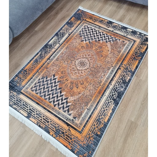 فرشینه | فرش چاپی برند حسن نیا هازان ترک طرح فانتزی کد h482 (پس کرایه) فرشینه | فرش چاپی برند حسن نیا هازان ترک طرح فانتزی کد h482 (پس کرایه) - Image 4