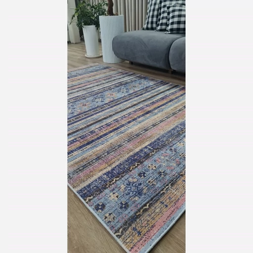 فرشینه | فرش چاپی برند حسن نیا مدرن طرح گبه مدرن هازان ترک U450 (پس کرایه) فرشینه | فرش چاپی برند حسن نیا مدرن طرح گبه مدرن هازان ترک U450 (پس کرایه) - Image 6