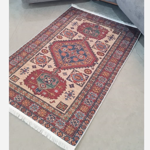 فرشینه | فرش چاپی برند حسن نیا هازان ترک طرح سنتی لاکی 150 در 225 کد O110 (پس کرایه) فرشینه | فرش چاپی برند حسن نیا هازان ترک طرح سنتی لاکی 150 در 225 کد O110 (پس کرایه)