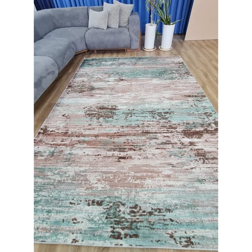 فرشینه | فرش چاپی برند حسن نیا چاپی مخمل فانتزی طرح پتینه f813 (پس کرایه) فرشینه | فرش چاپی برند حسن نیا چاپی مخمل فانتزی طرح پتینه f813 (پس کرایه) - Image 2