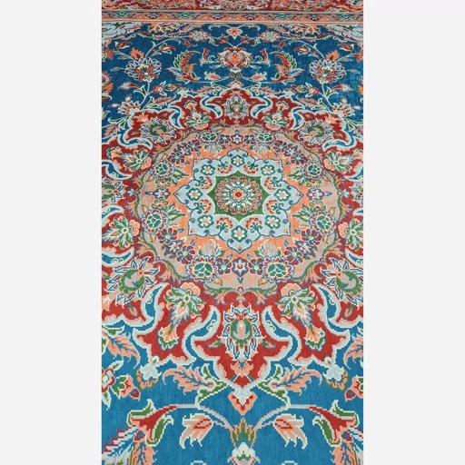 فرشینه | فرش چاپی برند حسن نیا چاپی مخمل طرح ابریشمی (پس کرایه) فرشینه | فرش چاپی برند حسن نیا چاپی مخمل طرح ابریشمی (پس کرایه) - Image 6
