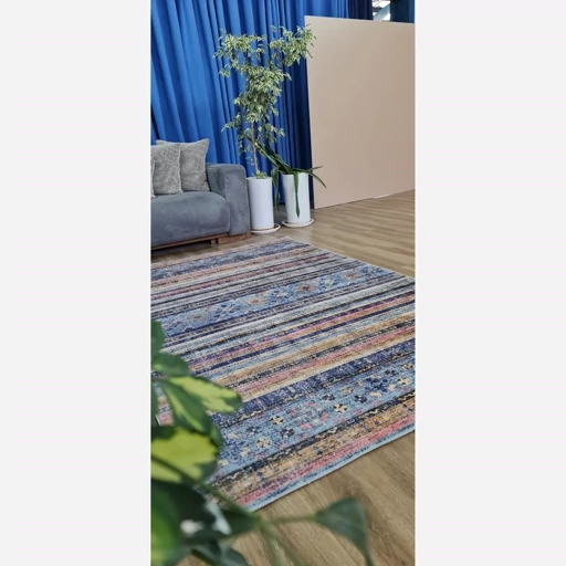 فرشینه | فرش چاپی برند حسن نیا مدرن طرح گبه مدرن هازان ترک U450 (پس کرایه) فرشینه | فرش چاپی برند حسن نیا مدرن طرح گبه مدرن هازان ترک U450 (پس کرایه) - Image 3