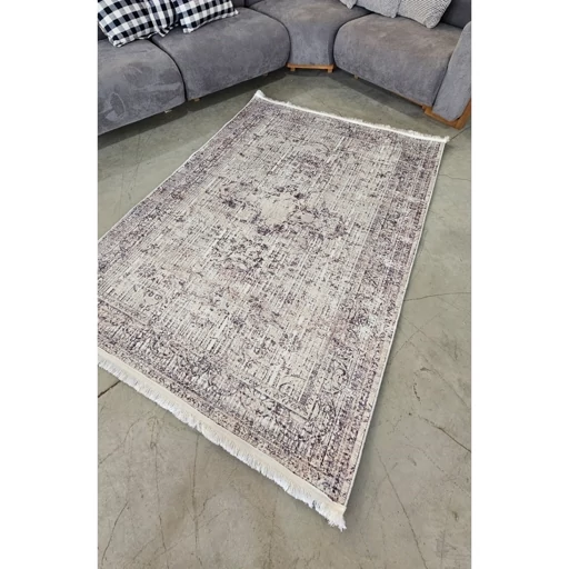 فرشینه | فرش چاپی برند حسن نیا هازان ترک وینتیج طوسی کد M229 (پس کرایه) فرشینه | فرش چاپی برند حسن نیا هازان ترک وینتیج طوسی کد M229 (پس کرایه)
