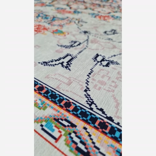 فرشینه | فرش چاپی برند حسن نیا هازان ترک راهرویی 2 در 2 کد R180 (پس کرایه) فرشینه | فرش چاپی برند حسن نیا هازان ترک راهرویی 2 در 2 کد R180 (پس کرایه) - Image 2
