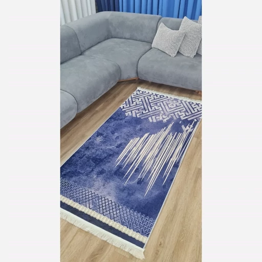 فرشینه | فرش چاپی برند حسن نیا مدرن هازان ترک کد M236 (پس کرایه) فرشینه | فرش چاپی برند حسن نیا مدرن هازان ترک کد M236 (پس کرایه) - Image 4