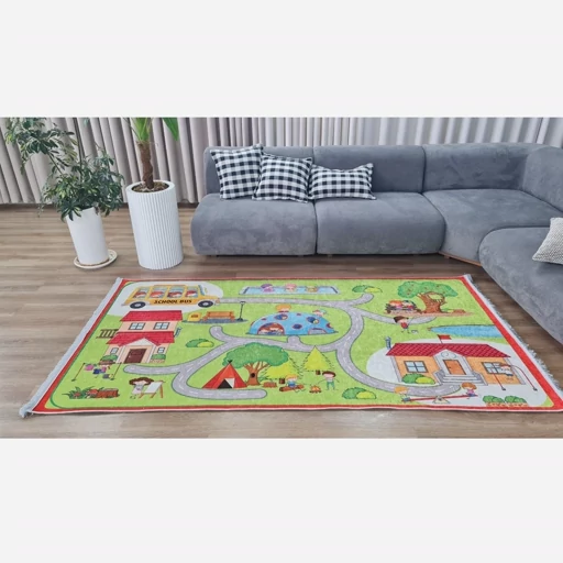 فرشینه | فرش چاپی برند حسن نیا مخمل کودک طرح آموزشی 150 در 225 کد C204 (پس کرایه) فرشینه | فرش چاپی برند حسن نیا مخمل کودک طرح آموزشی 150 در 225 کد C204 (پس کرایه) - Image 4