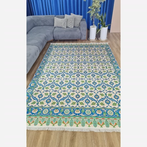 فرشینه | فرش چاپی برند حسن نیا چاپی مخمل طرح افشان 054 (پس کرایه) فرشینه | فرش چاپی برند حسن نیا چاپی مخمل طرح افشان 054 (پس کرایه) - Image 6