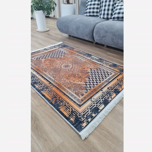 فرشینه | فرش چاپی برند حسن نیا هازان ترک طرح فانتزی کد h482 (پس کرایه) فرشینه | فرش چاپی برند حسن نیا هازان ترک طرح فانتزی کد h482 (پس کرایه) - Image 10