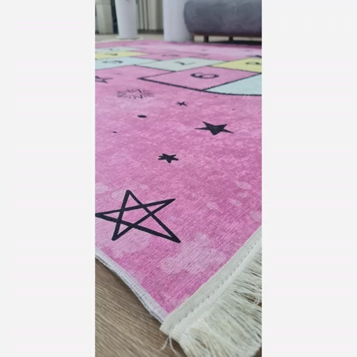 فرشینه | فرش چاپی برند حسن نیا کودک دخترانه طرح لی لی مخمل ضد پرز کد C116 (پس کرایه) فرشینه | فرش چاپی برند حسن نیا کودک دخترانه طرح لی لی مخمل ضد پرز کد C116 (پس کرایه) - Image 6