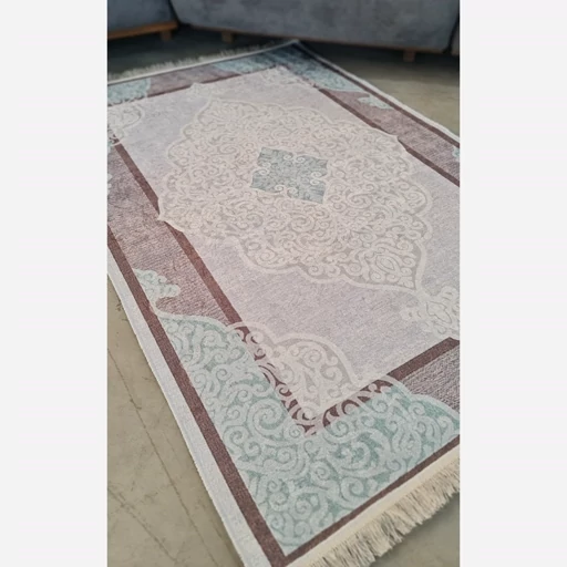 فرشینه | فرش چاپی برند حسن نیا هازان ترک با زیره ضد سُر 150 در 225 کدM277 (پس کرایه) فرشینه | فرش چاپی برند حسن نیا هازان ترک با زیره ضد سُر 150 در 225 کدM277 (پس کرایه) - Image 4