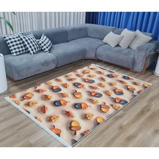 فرشینه | فرش چاپی برند حسن نیا چاپی مخمل کودک طرح بلوط سه بعدی کد8142 (پس کرایه) فرشینه | فرش چاپی برند حسن نیا چاپی مخمل کودک طرح بلوط سه بعدی کد8142 (پس کرایه) - Image 7
