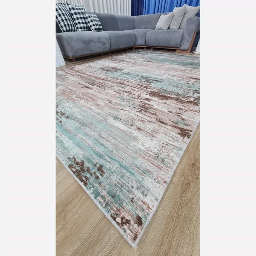فرشینه | فرش چاپی برند حسن نیا چاپی مخمل فانتزی طرح پتینه f813 (پس کرایه) فرشینه | فرش چاپی برند حسن نیا چاپی مخمل فانتزی طرح پتینه f813 (پس کرایه) - Image 5