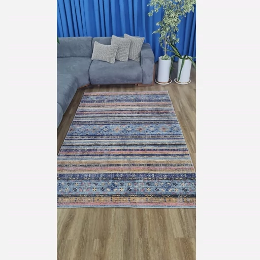 فرشینه | فرش چاپی برند حسن نیا مدرن طرح گبه مدرن هازان ترک U450 (پس کرایه) فرشینه | فرش چاپی برند حسن نیا مدرن طرح گبه مدرن هازان ترک U450 (پس کرایه) - Image 2