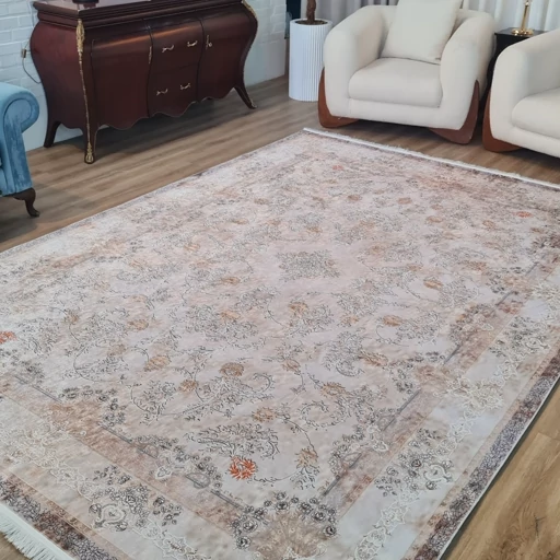 فرشینه مخمل هازان طرح صبا L105(پس کرایه) فرشینه مخمل هازان طرح صبا L105(پس کرایه) - Image 4
