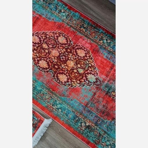 فرشینه راهرویی و کناره مخمل ترک ضد سُر U459 (پس کرایه) فرشینه راهرویی و کناره مخمل ترک ضد سُر U459 (پس کرایه) - Image 4