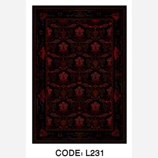 قیمت خرید فرش چاپی هازان ترک طرح نیلوفر L231(پس کرایه) قیمت خرید فرش چاپی هازان ترک طرح نیلوفر L231(پس کرایه)