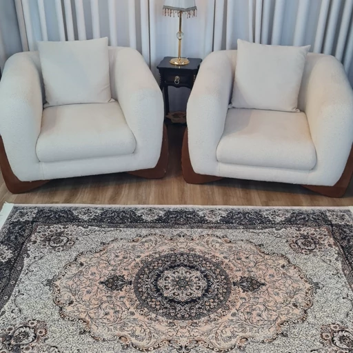 فرش چاپی فرشینه برند حسن نیا مخمل هازان طرح روشنu86(پس کرایه) فرش چاپی فرشینه برند حسن نیا مخمل هازان طرح روشنu86(پس کرایه) - Image 6
