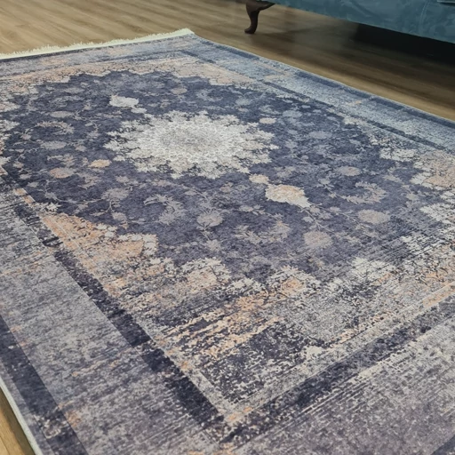 فرش چاپی فرشینه برند حسن نیا مخمل هازان طرح تیره ماه تاب L560(پس کرایه) فرش چاپی فرشینه برند حسن نیا مخمل هازان طرح تیره ماه تاب L560(پس کرایه) - Image 3